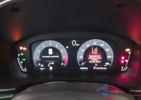 2025 Acura Integra A-Spec из США, поврежденный, VIN 19UDE4H32SA007586